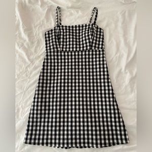 Hollister plaid mini dress